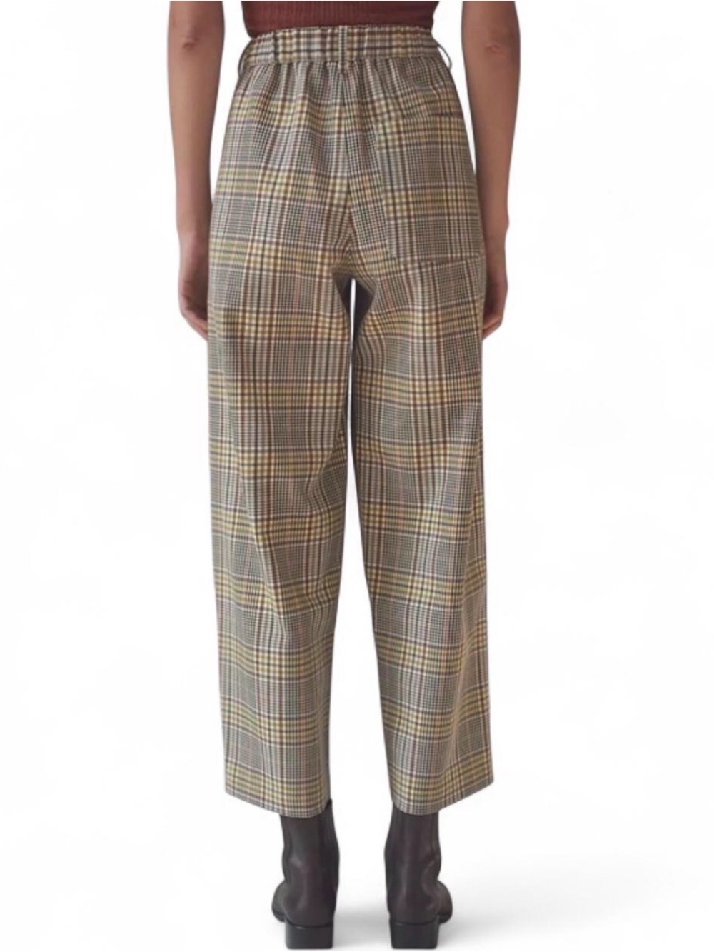 Urban Outfitters Arlo Pleated sz Med plaid pants EUC - Picture 2 of 8